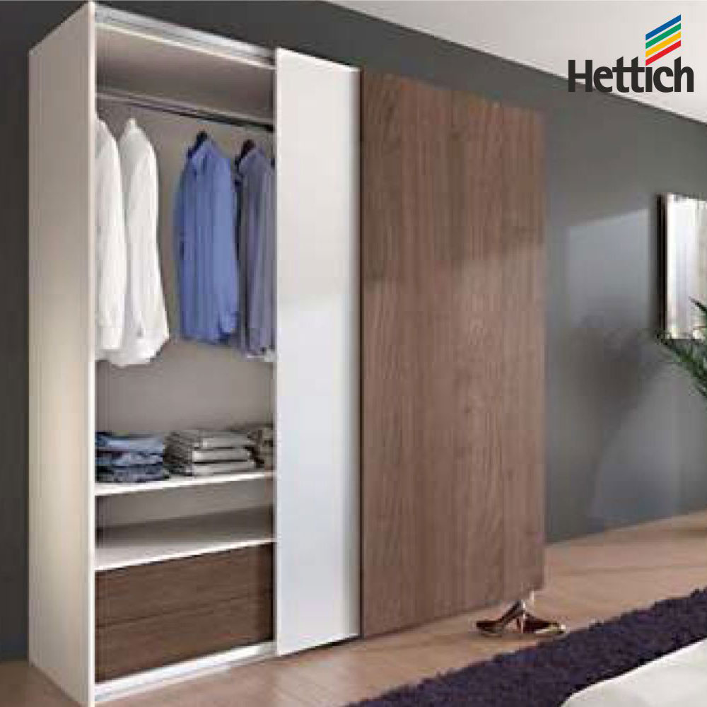 Hettich Wardrobe Sliding Fittings TopLine XL and TopLine 22