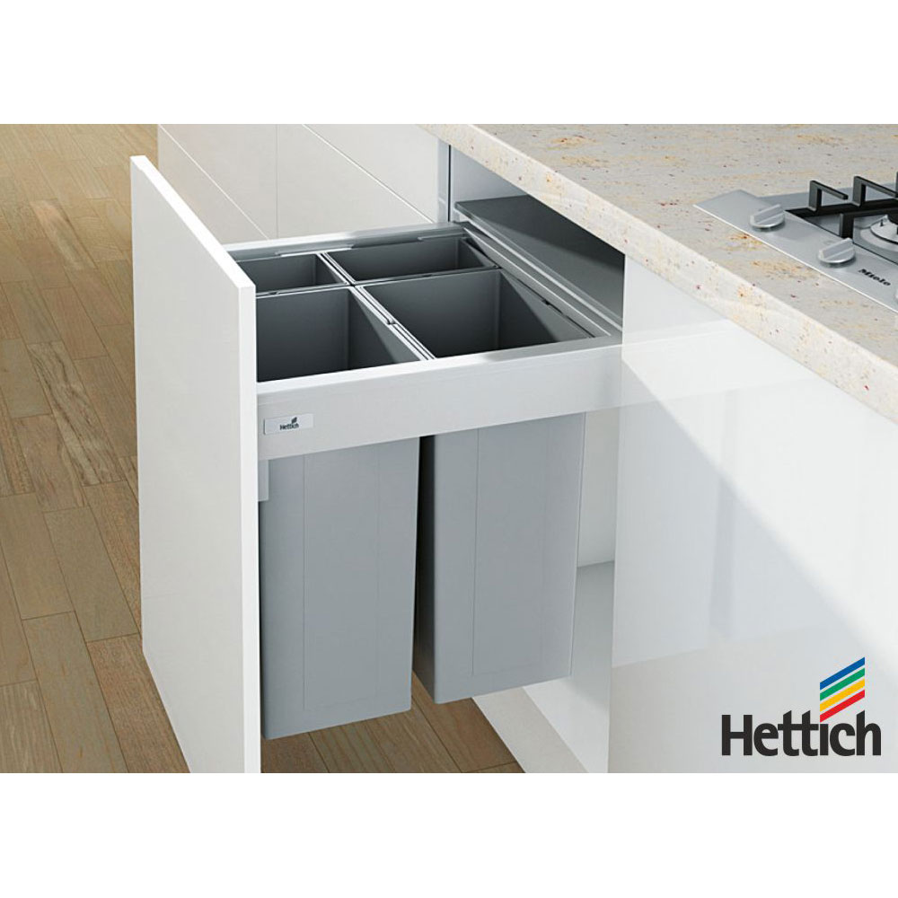 Cargo Pull-Out Bin Holder- For Cabinet Width 300 Mm Easy To Assemble  Dustbins Products Hettich India